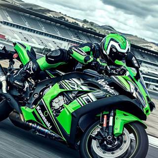 Kawasaki Ninja phone wallpaper