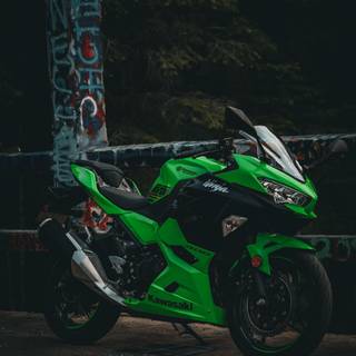 Kawasaki Ninja phone wallpaper