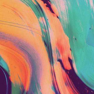 iPhone paint wallpaper