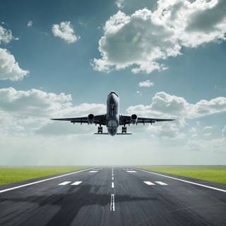 Phone airplane wallpaper