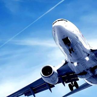 Phone airplane wallpaper