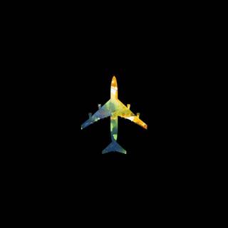 Phone airplane wallpaper