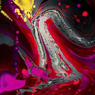 iPhone paint wallpaper