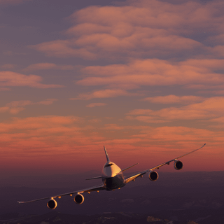 Phone airplane wallpaper