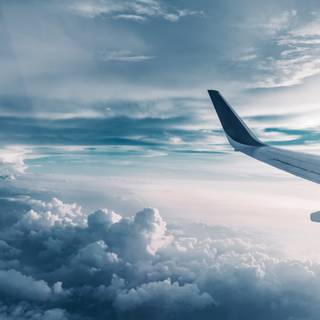 Phone airplane wallpaper