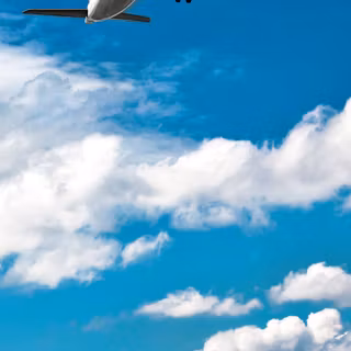 Phone airplane wallpaper