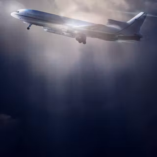 Phone airplane wallpaper