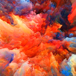 iPhone paint wallpaper