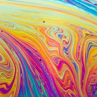 iPhone paint wallpaper