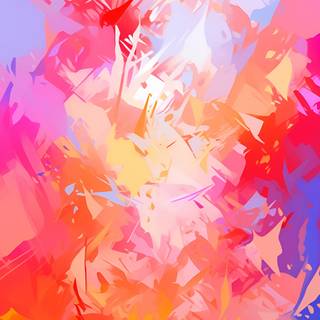 iPhone paint wallpaper
