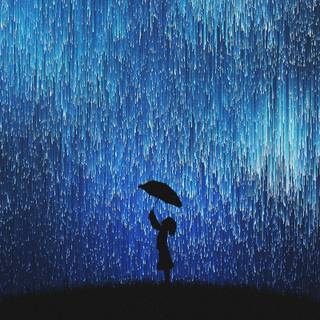 Rain laptop wallpaper