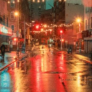 Rain laptop wallpaper