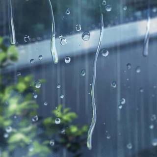 Rain laptop wallpaper