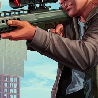 Franklin GTA 5 phone wallpaper