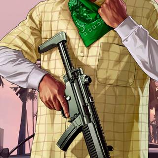 Franklin GTA 5 phone wallpaper