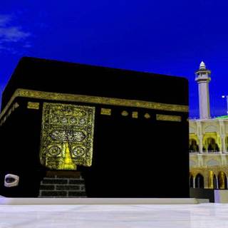 Makkah night wallpaper