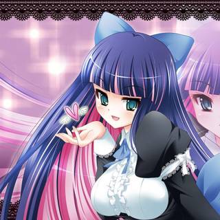 Hearts anime girl wallpaper