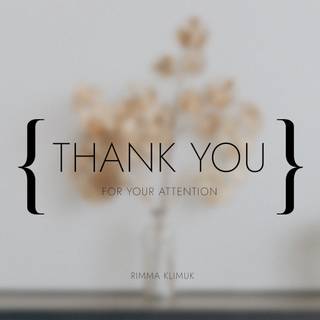 Thank You For Your Attention wallpaper