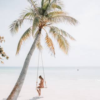 Boho beach wallpaper