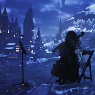 Hogwarts Legacy winter 4k wallpaper