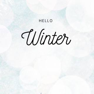 Winter minimalism aesthetic wallpaper