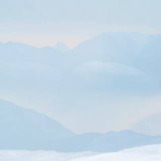 Winter minimalism aesthetic wallpaper