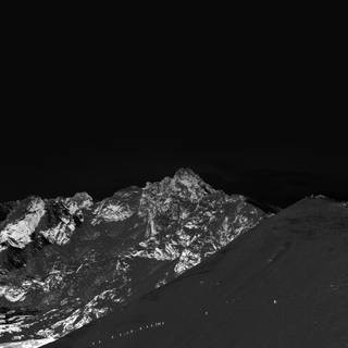 Dark 4k winter desktop wallpaper