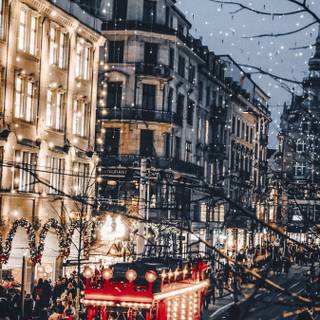 Christmas travel wallpaper