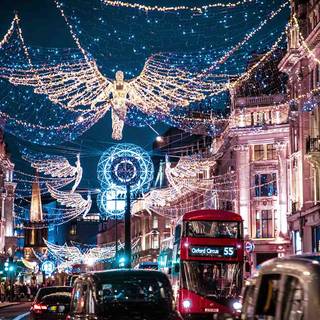 Christmas travel wallpaper