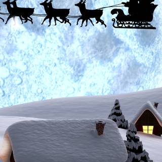 Christmas travel wallpaper