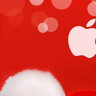 Apple logo Christmas wallpaper
