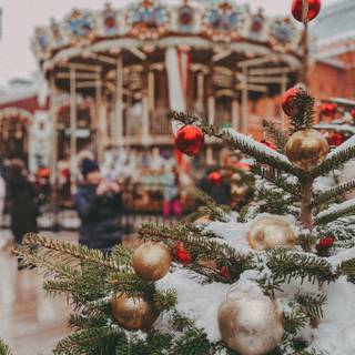 Christmas travel wallpaper