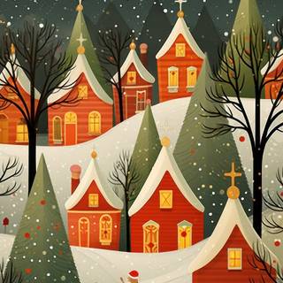 Samsung Christmas wallpaper