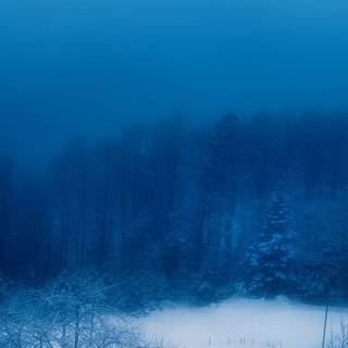 Blue Christmas desktop wallpaper