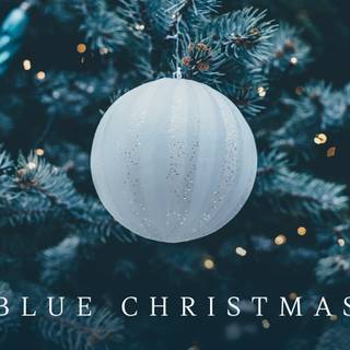Blue Christmas desktop wallpaper