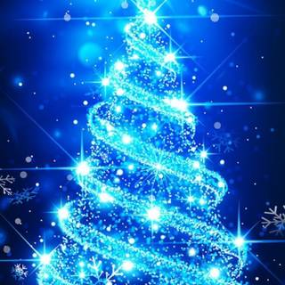 Christmas teal wallpaper