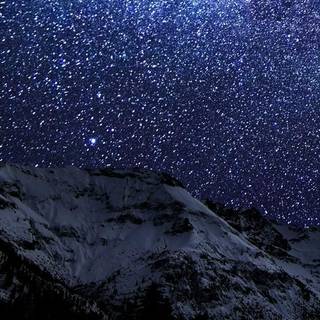 Night sky winter wallpaper
