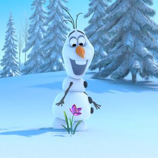 Cute Disney winter wallpaper