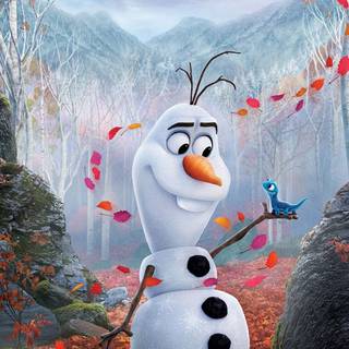 Cute Disney winter wallpaper
