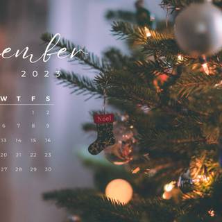 Christmas computer 2023 wallpaper