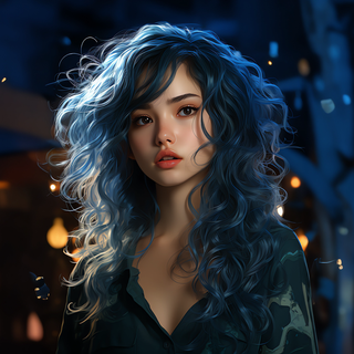 AI girl 4k wallpaper