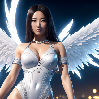 AI girl 4k wallpaper