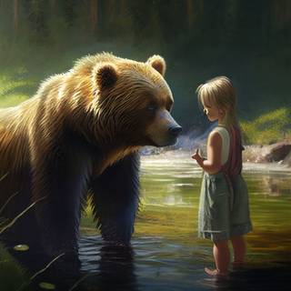 AI girl 4k wallpaper