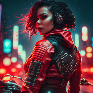 AI girl 4k wallpaper