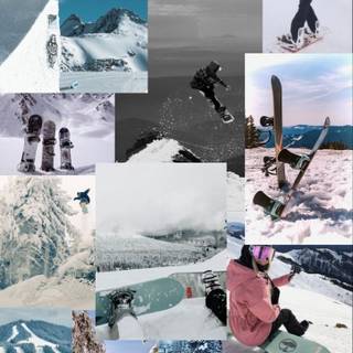 Snowboard iPhone wallpaper