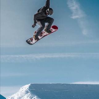 Snowboard iPhone wallpaper