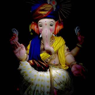 Ganpati phone wallpaper