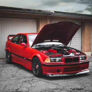 BMW E36 phone wallpaper
