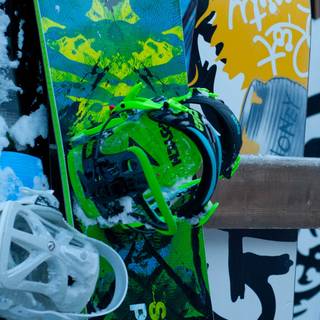 Snowboard iPhone wallpaper