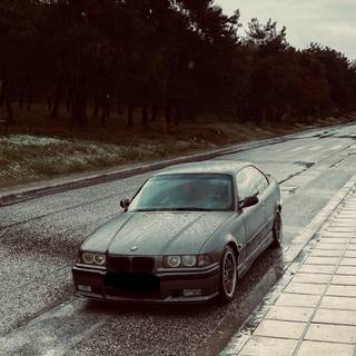 BMW E36 phone wallpaper
